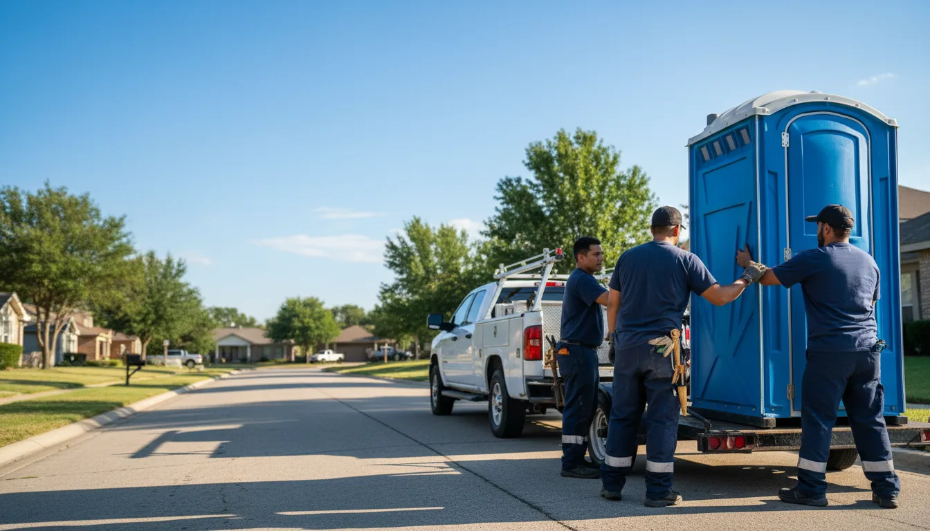 Portable Toilet Rental in Missouri City, TX near me